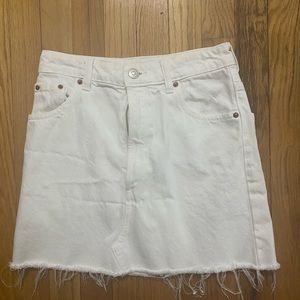 Zara white skirt
